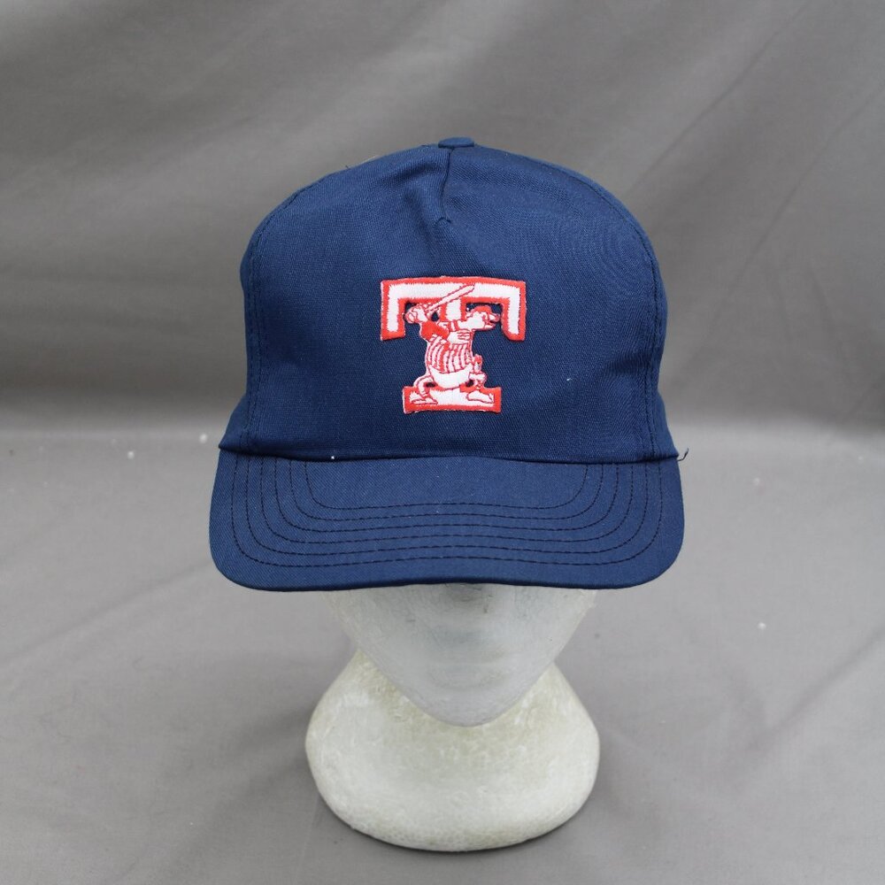 Toledo Mud Hens Hat (VTG) - Crested Team Logo - Adult Snapback